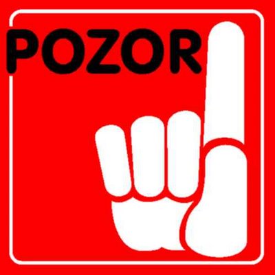 ikona POZOR